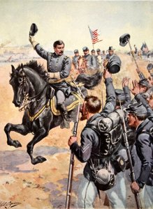 1862年9月17日のアンティータムの戦いでのマクレラン将軍